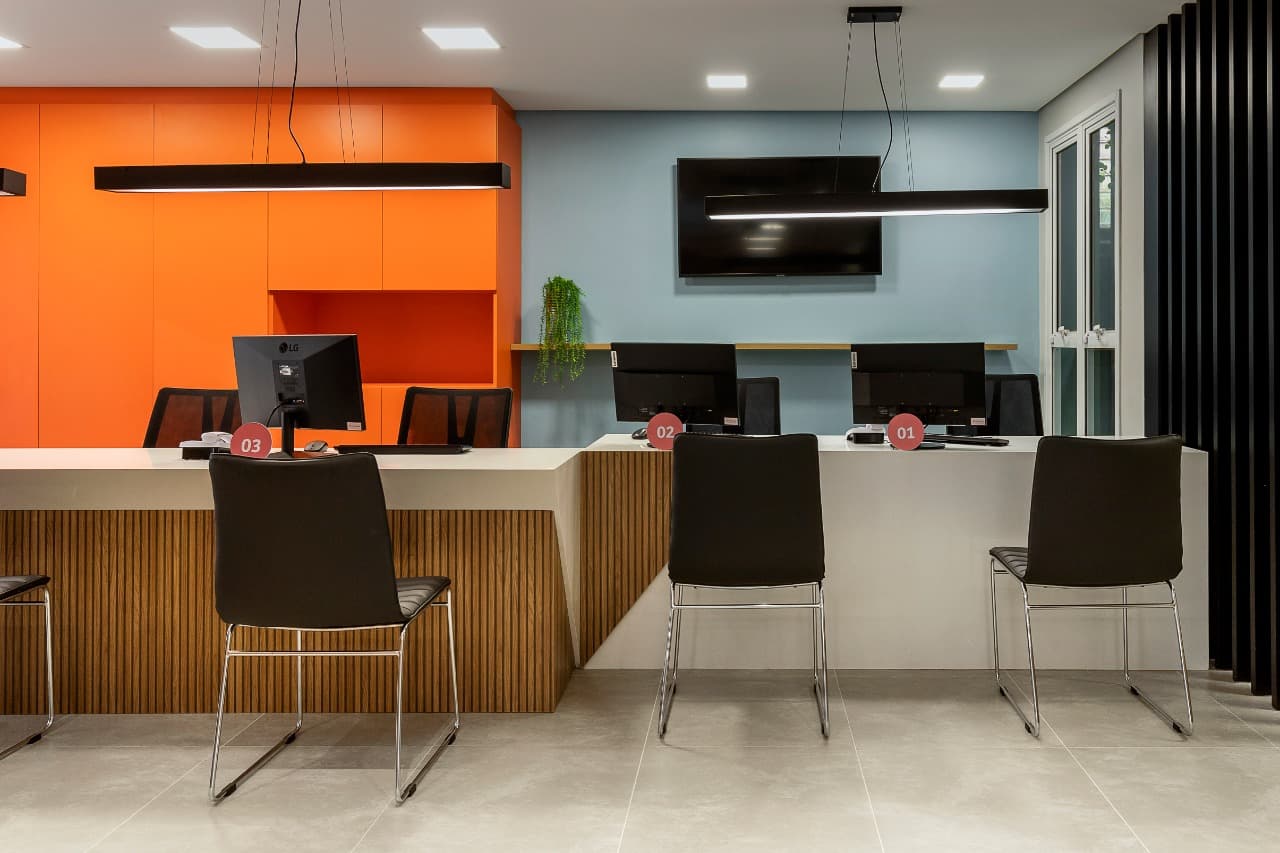 Recepção da Clínica Viva